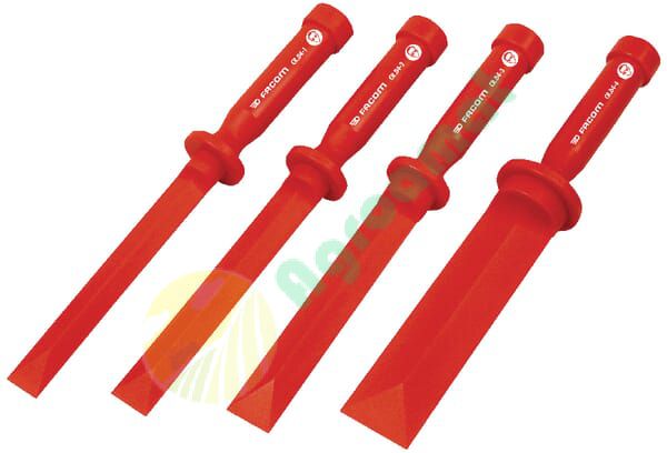 Set of 4 plastic scrapers