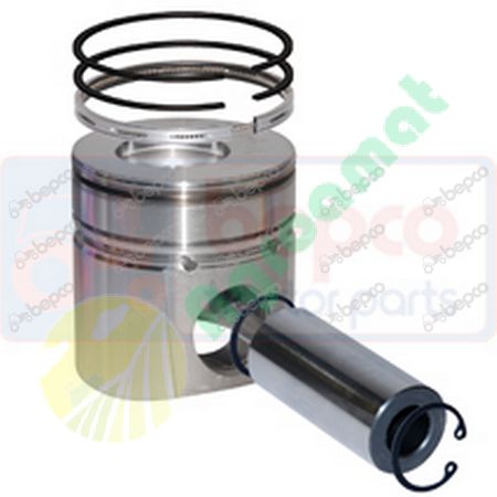 PISTON WITH RINGS + 0.040'' - 1.02 mm
