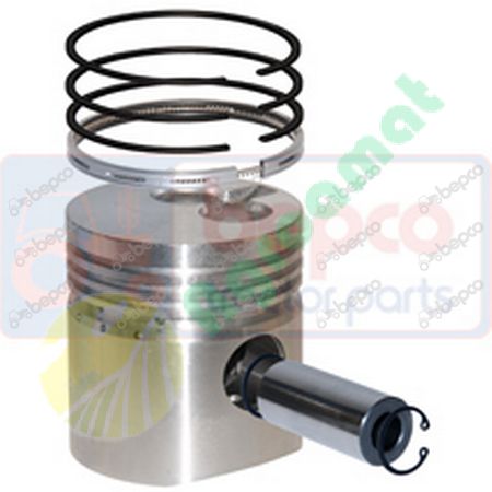 PISTON WITH RINGS Ø 85 mm - STD