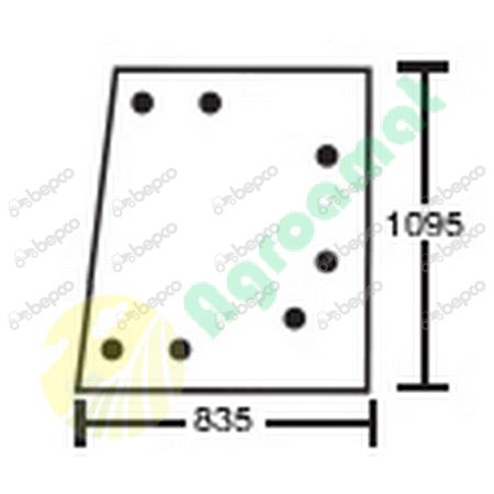 SIDE WINDOW FLAT - NON-TINTED