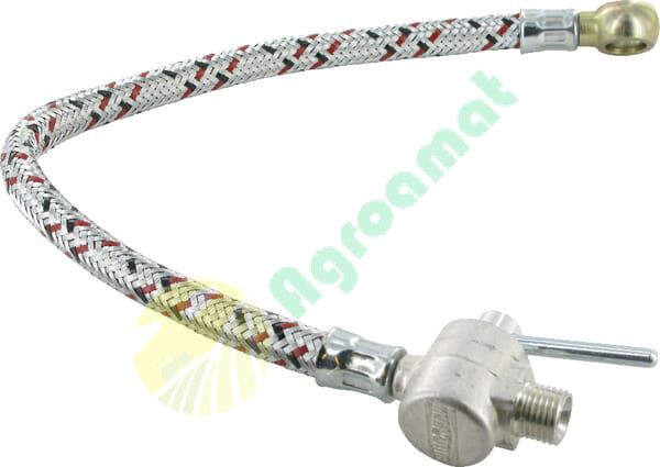 Furtun pentru combustibil cu robinet