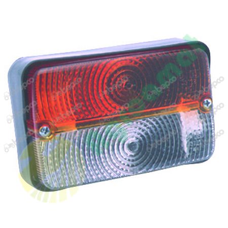 FRONT LIGHT 120 X 78 X 58 MM - 2 FUNCTIONS