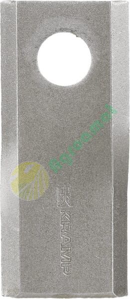 Lamă cositoare stânga 93x40x3mm orificiu 16,25mm pachet 25 buc. potrivită pentru Kuhn/John Deere/New Holland