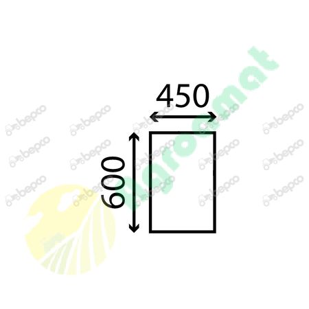 WINDSHIELD FLAT - NON-TINTED