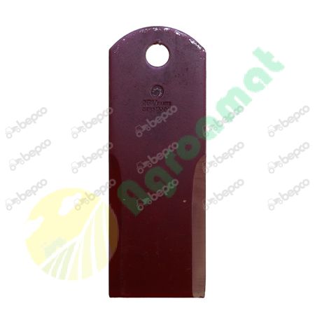 STRAW CHOPPER KNIFE 140 x 50 x 3 mm - Ø 12 mm - 1 PC