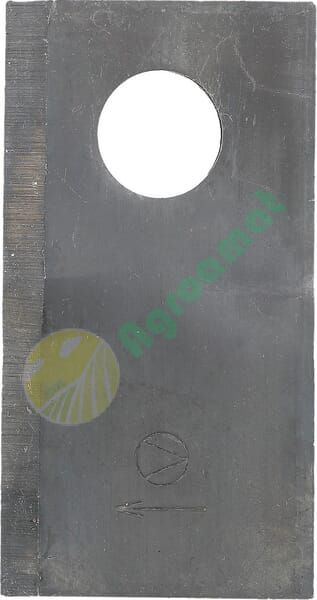 Lamă cositoare dreapta 90x50x4mm orificiu 19mm pachet 25 buc. potrivită pentru Krone