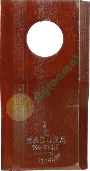 Lamă cositoare stânga 90x50x4mm orificiu 19mm pachet 25 buc. potrivită pentru Krone