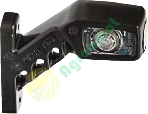 Lampă gabarit LED dreapta 12/24V 114x135x37mm Kramp