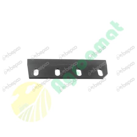 KNIFE FOR FORAGE HARVESTER FOR GRASS HEAVY DUTY RH - 310 X 84.5 X 8.5 MM WITH 4 HOLES 17.5 MM