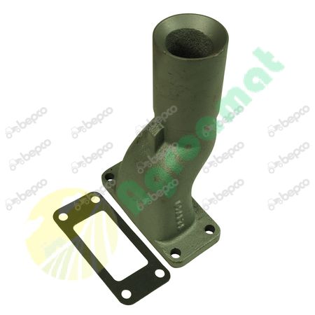 EXHAUST ELBOW WITH GASKET Ø 60 MM