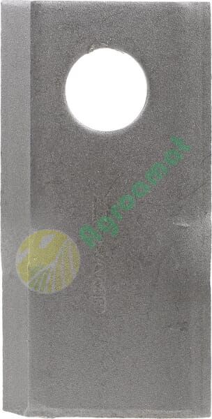 Lamă cositoare dreapta 96x48x4mm orificiu 19mm pachet 25 buc. potrivită pentru Krone
