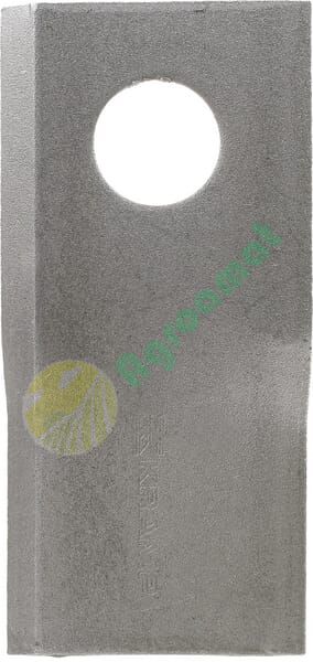 Lamă cositoare dreapta 100x48x3mm orificiu 19mm pachet 25 buc. potrivită pentru Niemeyer
