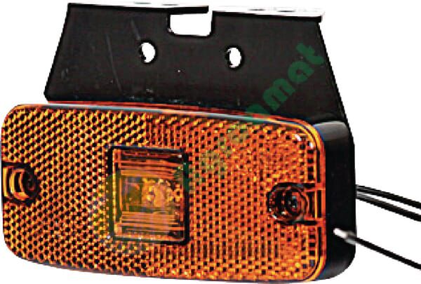 Lampă gabarit LED dreptunghiulară 12/24V 111x50,5x23mm Kramp