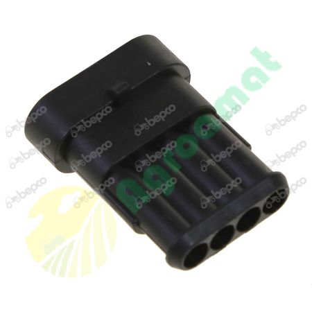 SUPERSEAL CON. 1.5 mm FEMALE FOR MALE TERMINAL - 4 POLES