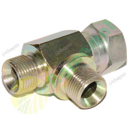 UNION BSP 60° - TEE MALE MALE FEMALE 3/4-14 - 3/4-14 - 3/4-14