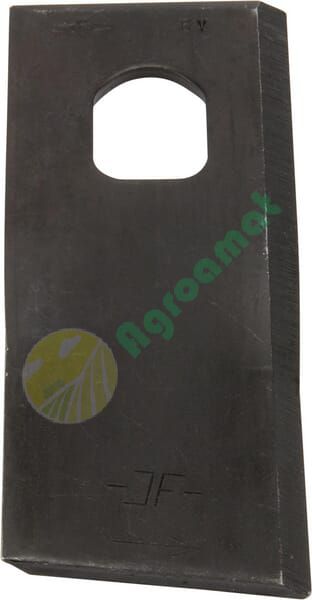 Lamă cositoare 134x55x4mm orificiu 28x21mm oval pachet 25 buc. JF