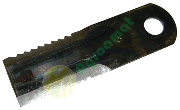 Cuțit rotativ tocător zimțat 175x50x4mm diametru 20mm