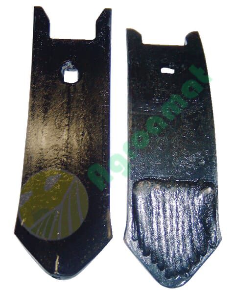 Brăzdar cultivator 275x80x12mm întărit curbat 1 orificiu potrivit pentru Horsch