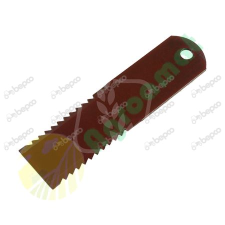 STRAW CHOPPER KNIFE 195 X 50 X 3 MM - Ø 12 MM