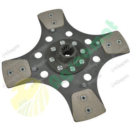 RIGID SINTERED PTO DISC - LOOSE Ø 280 - 22 X 25 - 13 / 4 PADS