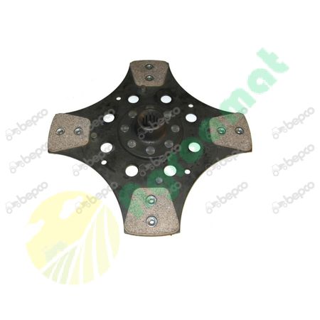 RIGID SINTERED PTO DISC - LOOSE Ø 280 - 22 X 25 - 13 / 4 PADS