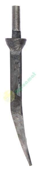 Dinte grapă curbat M16x16mm