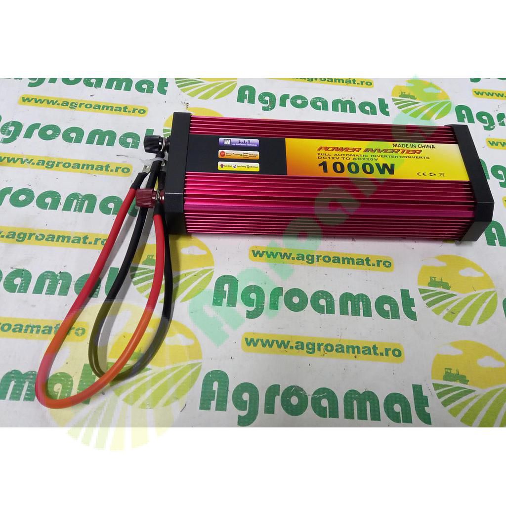 Invertor Tensiune 12V-220V 1000W