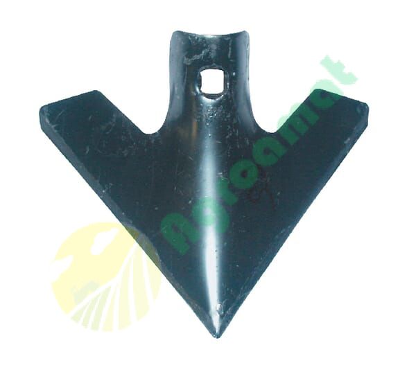 Brăzdar tip labă de gâscă 175x175x4mm