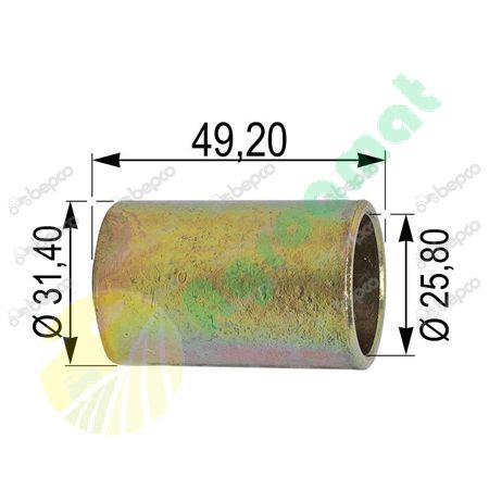 CONVERSION BUSH FOT TOPLINK CAT.2/3 - Ø25.6 - Ø 32