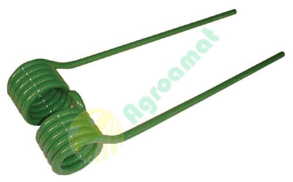 Dinte greblă rotativă dreapta 389x123x9,5mm orificiu diametru 45mm potrivit pentru Krone