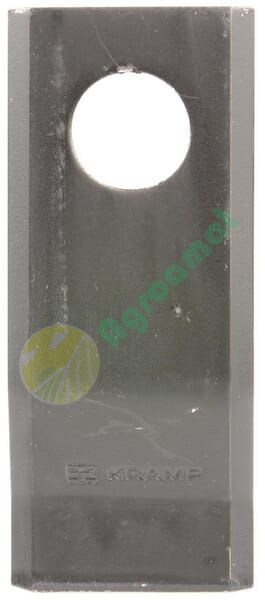 Lamă cositoare stânga/dreapta 96x40x3mm orificiu 19mm pachet 25 buc. potrivită pentru Fella/Pöttinger/PZ