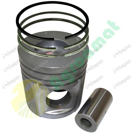 PISTON WITH RINGS + 0.040'' - 1.02 mm