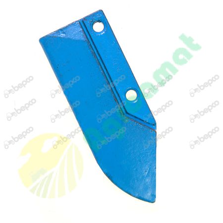 METAL SEED SHARE 123 x 43 - 2 HOLES Ø7 CD 47