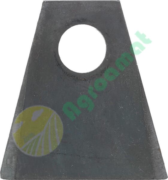 Lamă cositoare stânga/dreapta 75x30/70x4mm orificiu 20mm pachet 25 buc. potrivită pentru Stockey-Schmitz