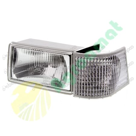 OPTICAL HEADLAMP+SIDELIGHT FRONT - 395 X 105 MM - LH