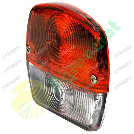 GLASS WHITE/ORANGE - 103 X 114 MM - LH/RH - BLIS 1 PC