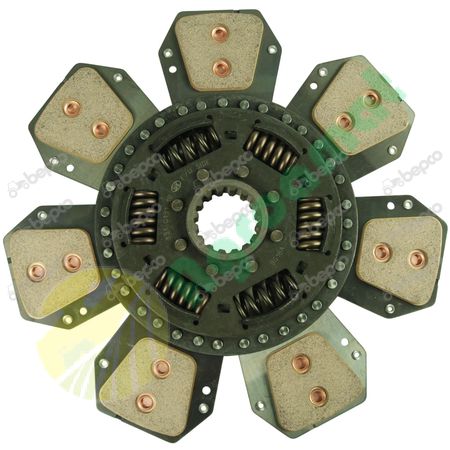 SPRING SINTERED ADVANCED DISC - CAPTIVE Ø 310 - 40 X 45 - 16 / 7 PADS