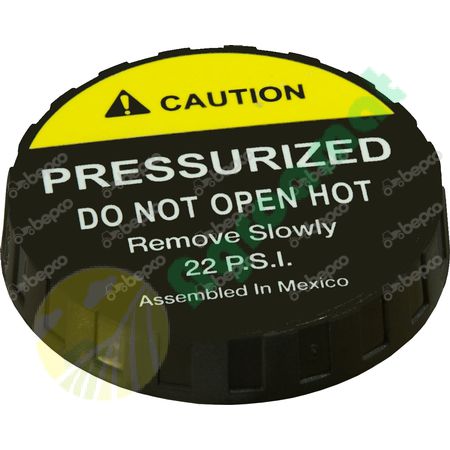 RADIATOR CAP PRESSURE 22 PSI