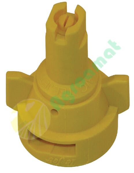 Duză injecție aer AIC 110° 02 galbenă din plastic TeeJet