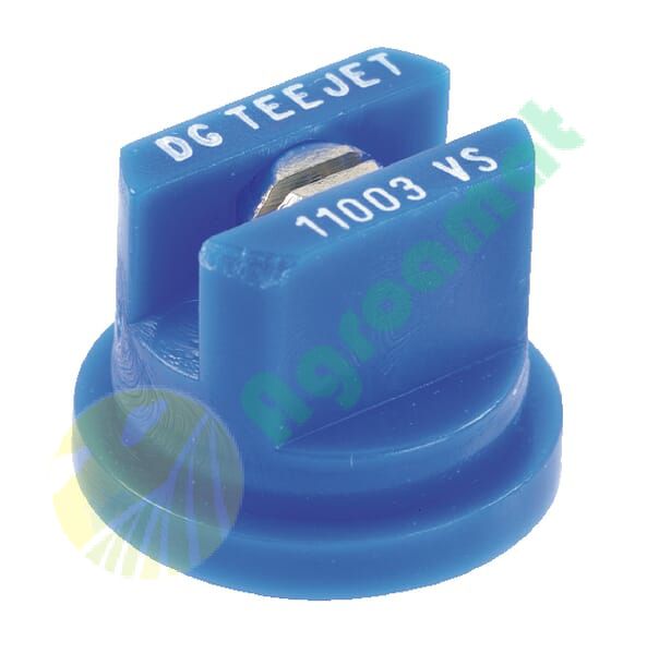 Duză ventilator plat DG 110° 03, albastră, din oțel inoxidabil, TeeJet