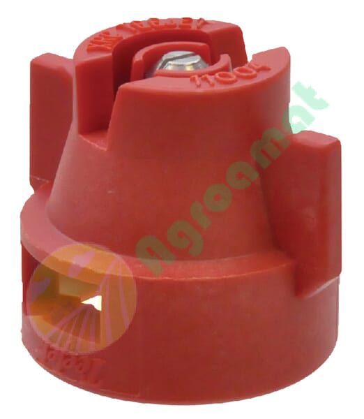 Duză ventilator plat XRC 110° 04 roșie din oțel inoxidabil TeeJet