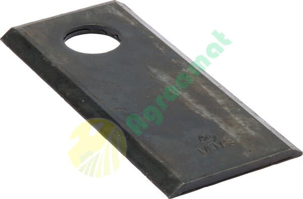 Lamă cositoare stânga/dreapta 108x48x4mm orificiu 19mm potrivită pentru Fortschritt