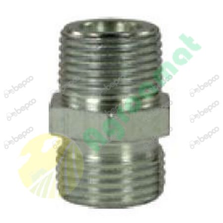 STRAIGHT SCREW CONNECTOR MALE M18x1,5 - 3/8''