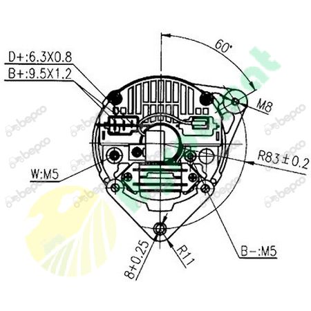 ALTERNATORUL 14V - 55A