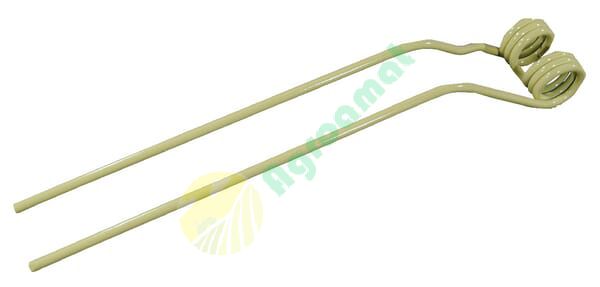 Dinte greblă rotativă stânga exterior 630x99x10mm orificiu diametru 45mm potrivit pentru Krone