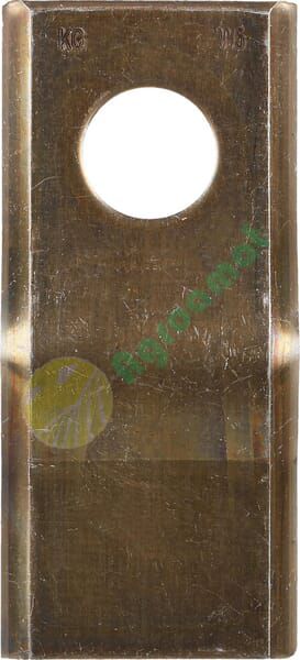 Lamă cositoare 105x47x3mm orificiu 21mm pachet 25 buc. potrivită pentru Taarup/Claas/Krone/Massey Ferguson/PZ/Vicon