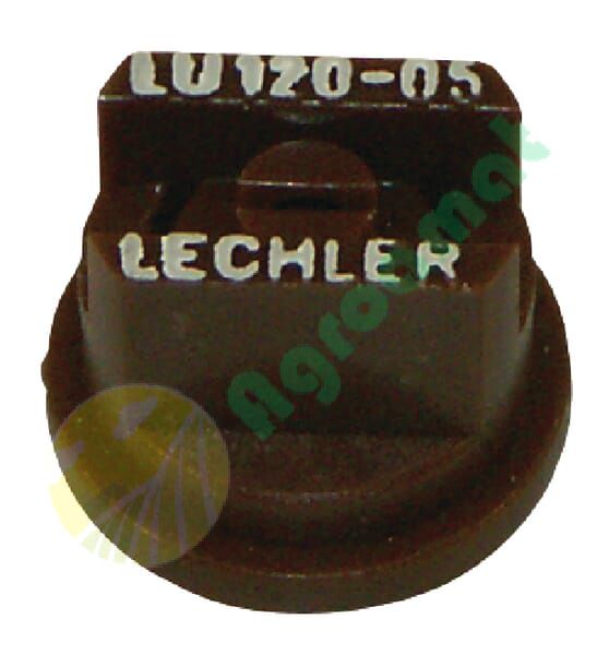 Duză cu jeturi aplatizate LU 120° maro, din plastic