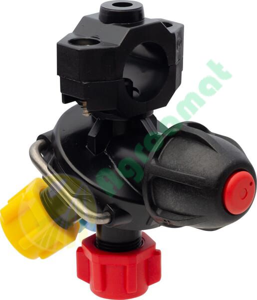 Suport duză 3 căi 3/8", tip clemă