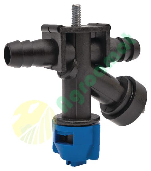 Corp cu duză de tranzit supapă antipicurare 1 capăt 2 ștuțuri