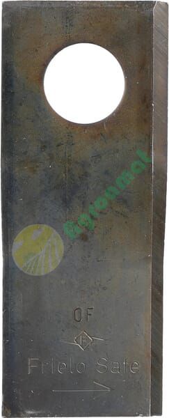 Lamă cositoare stânga 100x40x3mm orificiu 19mm pachet 25 buc. potrivită pentru B.C.S.